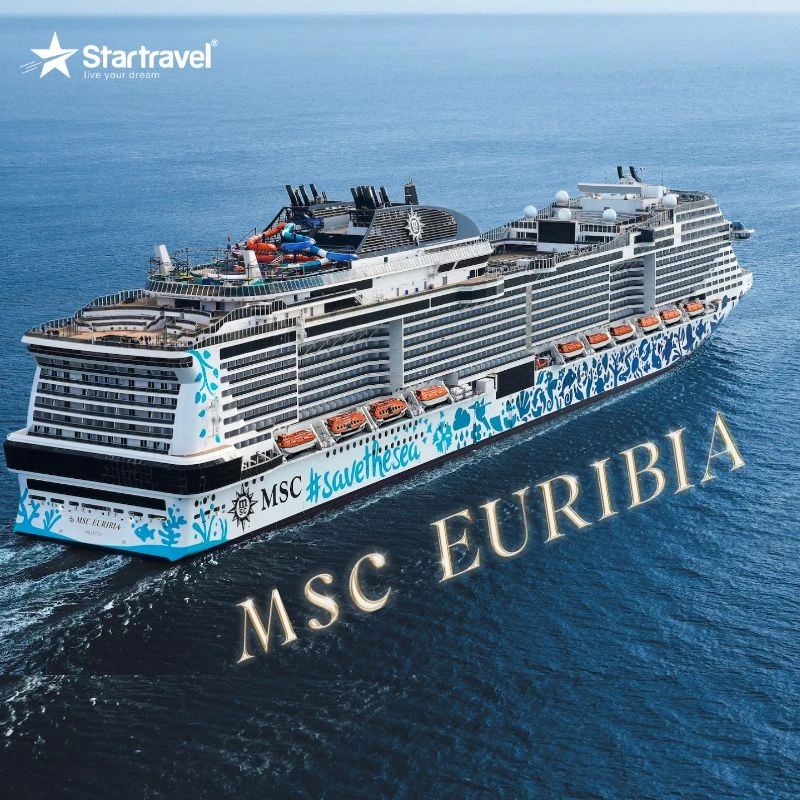 HẢI TRÌNH TRUNG ĐÔNG HUYỀN THOẠI CÙNG DU THUYỀN 5 SAO MSC EURIBIA